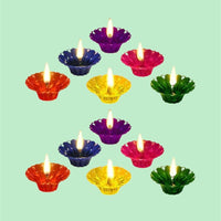 Set of 12 and set of 24 3D Reflection Diya
