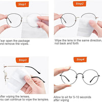Anti Fog Wipes for Glasses (100 Pcs)