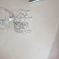 String Lights for Decoration - 14 LED Rain Drop Fairy Lights Waterproof Indoor Outdoor for Home Decoration