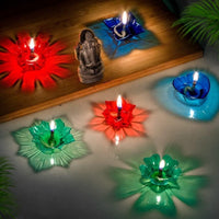 Set of 12 and set of 24 3D Reflection Diya